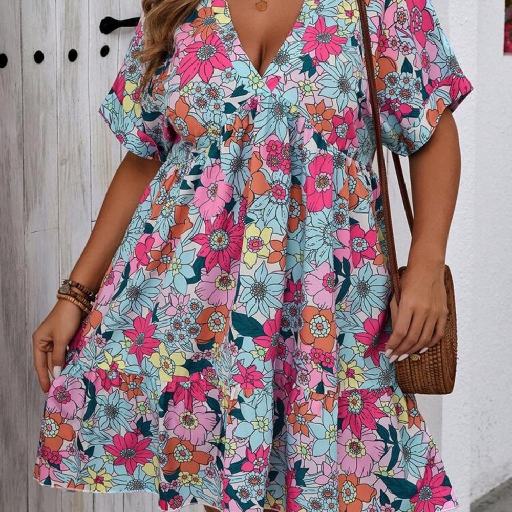 Floral Multicolor Dress